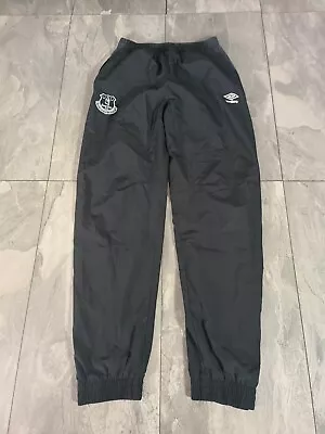 Everton Umbro Mens Tracksuit Bottoms Joggers / Size M / Black / Football • £19.99