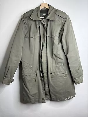 Vintage Military Trench Coat Men’s Size XL Green • $24.99