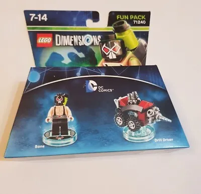 Lego Dimensions DC Batman - Bane & Drill Driver Fun Pack 71240 MISB (#16) • $59.99