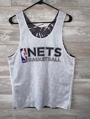 Brooklyn Nets Nwt Technical Foul Reversible Jersey Men Small • $21.50