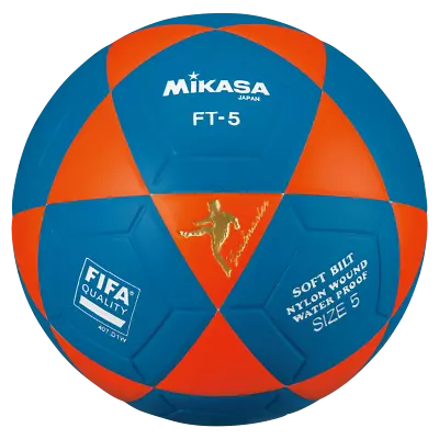 Mikasa FT5 Goal Master Soccer Ball Size 5 Official FootVolley Ball Orange-Blue • $49.85