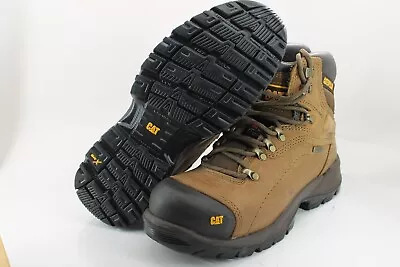 Cat Footwear Men's Diagnostic HI ST Work Boot Dark Beige SZ 10.5 • $79.66