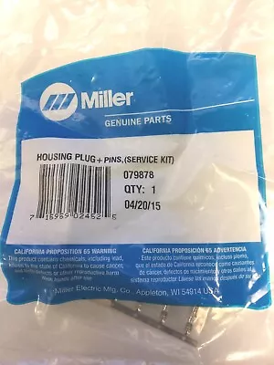 Miller 079878 Housing Plug + Pins Service Kit For Roughneck MIG Welding Gun • $23.10