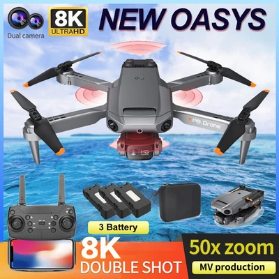 $95.99 • Buy 8K GPS 5G WiFi FPV Drone With Dual HD Camera RC Quadcopter Drones + 3 Battery AU