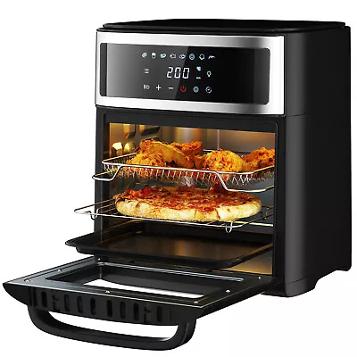 8-In-1 Air Fryer Oven Healthy Kitchen Cooker Oil Free LCD Airfryer Baking • $999