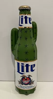 Miller Lite Cactus Beer Tap Handle Molson Coors Bar Beverage • $32