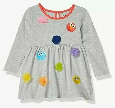 🆕️ Sesame Street ●NEWBORN● ❤️~Elmo 💙~Cookie Monster 💛~Big Bird Dress. • $6.99