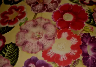 Designers Guild Fabric  Varietes De Gloxinia   By John Derian 36 X 145 Cm • £17.95