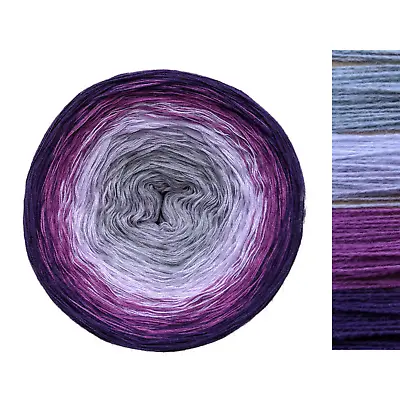 £13.95 • Buy Ice Berry - Cotton/Acrylic - Gradient Cake Yarn, Ombre Yarn, Colour Change