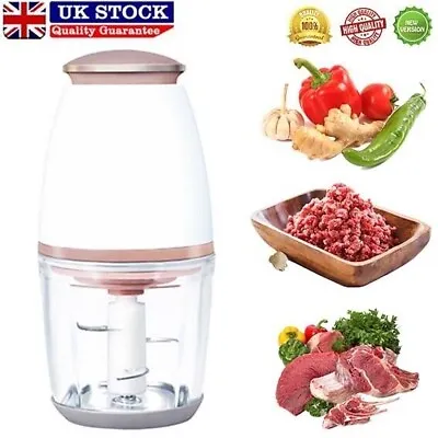£17.99 • Buy 700ml Electric Food Processor Blender Mixer Kitchen Meat Fruit Vegetable Chopper