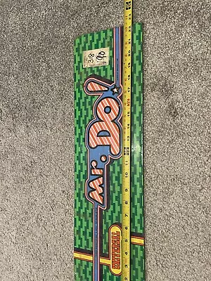 Mr Do Castle Arcade Marquee Green Brick Original  • $40