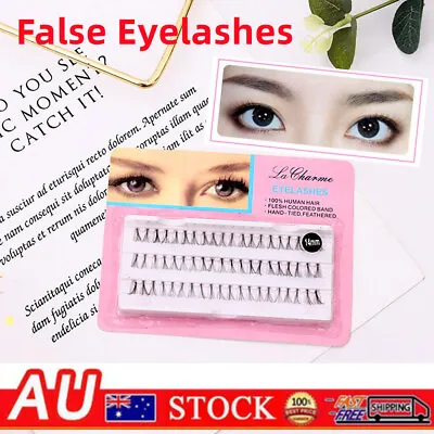 $9.28 • Buy 8-14mm Mix Volume Cluster Eyelash Mink Eyelashes Extension False Eye Lashes Wave