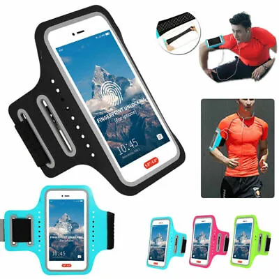 Armband Bag SportS Running Jogging Gym Arm Band Case Pouch Holder For Phones HOT • £6.25