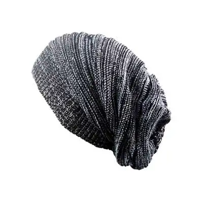 Women Men Oversized Slouch Baggy Hat Cap Knit Beanie Ski Winter Warm Unisex Cap • $7.35