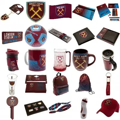 £29.99 • Buy West Ham United FC Hammers Official Merchandise BIRTHDAY CHRISTMAS GIFT IDEAS