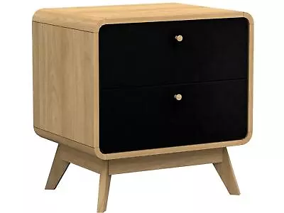 RealRooms Leva Scandinavian 2 Drawer Nightstand Multiple Colors • $99.99