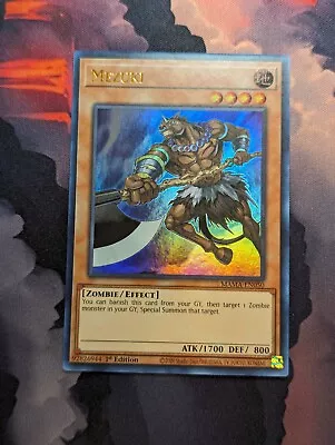 YuGiOh Mezuki Ultra Rare 1st Edition MAMA-EN050 • $1.95