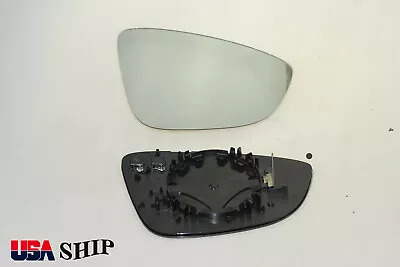 $19.99 • Buy Mirror Glass Passenger Side For VW 2009-2017 CC 2011-2017 EOS Heated W/Holder RH