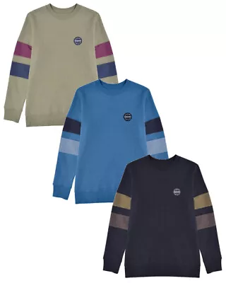 Lambretta Original Crew Neck Sweat Overhead 3 Colours RRP £40 • £20