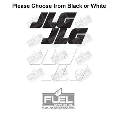JLG Premium Vinyl Decal / Sticker 2-Pack - Aerial Equipment Vertical Lifts • $12.86