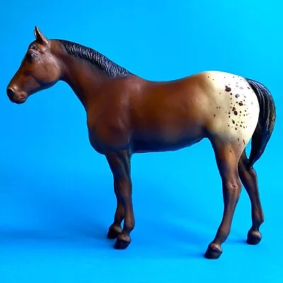£15 • Buy Vintage Breyer Traditional AQH Yearling #103 Bay Blanket Appaloosa Retired 1988