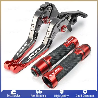 For Kawasaki ZX6R ZX 6R Motorcycle Brake Clutch Levers Handlebar Grip 1995-2018 • $60.99