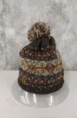 £7.99 • Buy Men's PACHAMAMA Multicoloured 100% Wool Nepalese Boho Style Beanie CG ZZ2