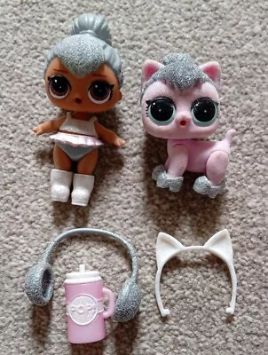 Lol Doll Ultra Rare Kitty Queen And Pet • £12