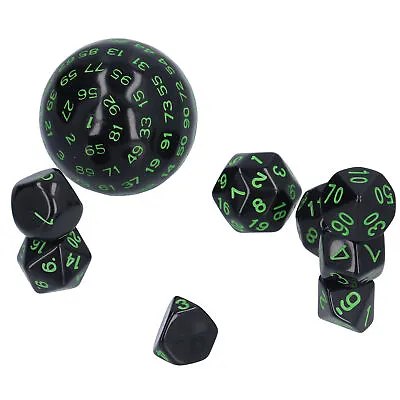 New 15pcs D3‑D100 Polyhedral Dice Set 3 Sides To 100 Sides Conjuring Dice Rollin • $21.43