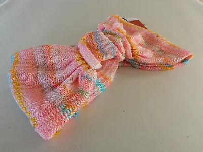 New Missoni Zig Zag Textured Knotted Pastel Multi Headband ~$285.00 • $79