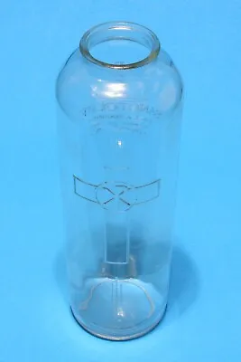 Vintage Sanctolite Clear Glass Holy Water Bottle Will & Baumer Embossed 9 1/2  • $20