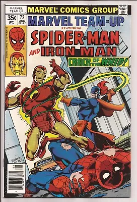 Marvel Team-Up #72 FN/VF 7.0 Off-White Pages (1972 1st Series) • $7