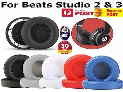 Soft Replacement Ear Pads For Beats By Dr. Dre Studio 2.0 3.0 Wired Wireless • $13.95