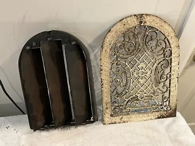 Antique Wall Vent Grates With Vent Louvers • $210