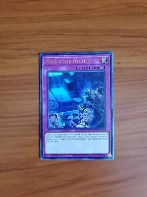 Madolche Nights - Yugioh Maximum Gold Rare 1st Ed - MAGO-EN070 - NM • $1.95