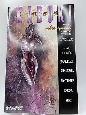 Kabuki Color Special Signed By David Mack Bill Tucci Joe Quesada Mike Grell • $35