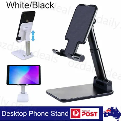 $9.15 • Buy Foldable Adjustable Universal Desk Stand Holder Mobile Phone Tablet For Iphone