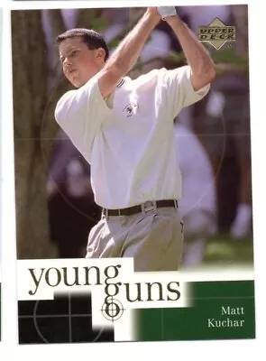 2001 Upper Deck Matt Kuchar Rookie RC #86 Young Guns PGA Tour Golf Card • $1.25