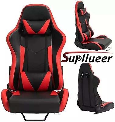 Racing Gaming Seat With Adjustable Double Slide Fit Racing Simulator Cockpit • $129.99