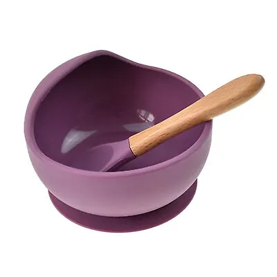 For Weaning Suction Bottom Toddler Boy Girl Baby Bowl Set Spill Proof With Spoon • £9.34