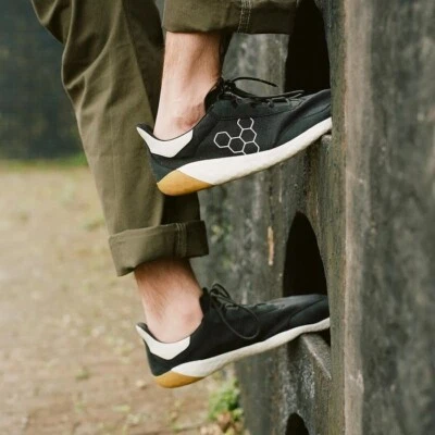 £72 • Buy Vivobarefoot Mens Trainers Geo Shell Lace-Up Low-Top - UK10.5 - EU 45 Black