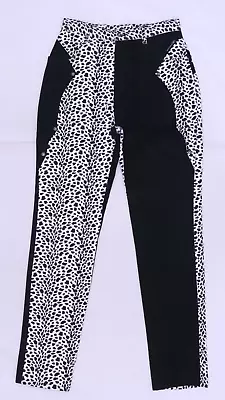 C3723 VTG Women's Western Ethics Cow Print Cowgirl Jeans Size 11 • $22.99