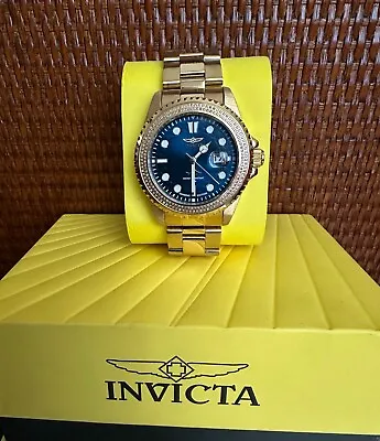 Invicta Pro Diver 0.76 Carat Diamond Men's Watch - 43mm Gold (37973) • $599
