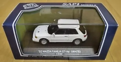 SAPI 1/43 MAZDA 323 FAMILIA GT-R 1992 Diecast Model Car White • $119.95