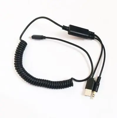 Professional Car Interface Audio USB Y Cable AUX Adapter Lead For BMW Mini • $20.99