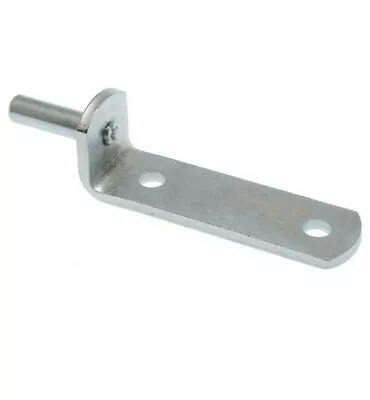 Hardware Essentials H#852539  Hinge Gate Pintle 1/2  Zinc Plated Silver • $3.99