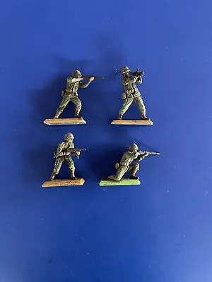 £6.99 • Buy Britains Deetail Toy Soldiers American Infantry X4