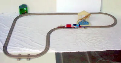 Motorized Thomas Train HUGE Layout LOT Trackmaster + Sodor Museum Dinosaur  • $74.99