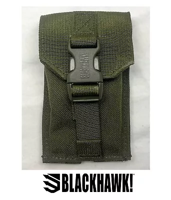 Blackhawk STRIKE MOLLE Compass Strobe Pouch • OD Green • Small Utility Pouch • $10