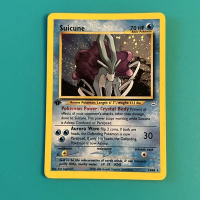 $122.50 • Buy Pokemon Suicune 14/64 Neo Revelation 1ST EDITION Holo 